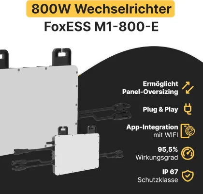 Solakon-Balkonkraftwerk mit WLAN-App im Deal