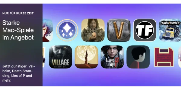Apple startet Mac-Sale: Zahlreiche Spiele für macOS im Angebot