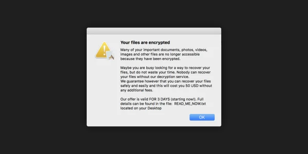 Ransomware 'EvilQuest' verschlüsselt private Dateien des Mac-Nutzers