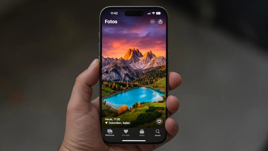 Apple erklärt die neuen KI-Werkzeuge in der Fotos App