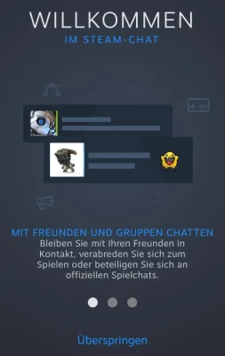 Valve veröffentlicht kostenlosen Steam Chat für iOS