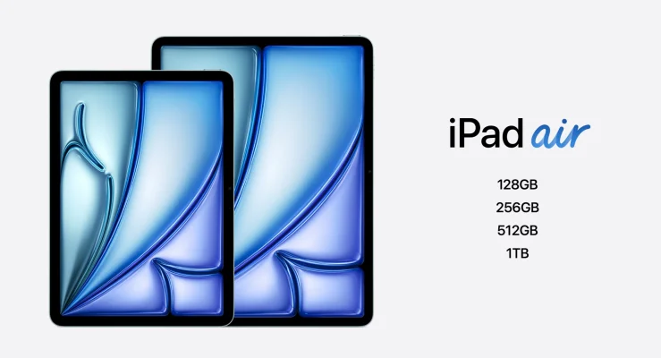 11 & 12,9 Zoll: Apple stellt zwei neue iPad Air mit M2-Chip vor