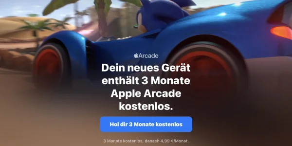 Aktion läuft weiter: Apple Arcade für qualifizierte Geräte drei Monate kostenlos