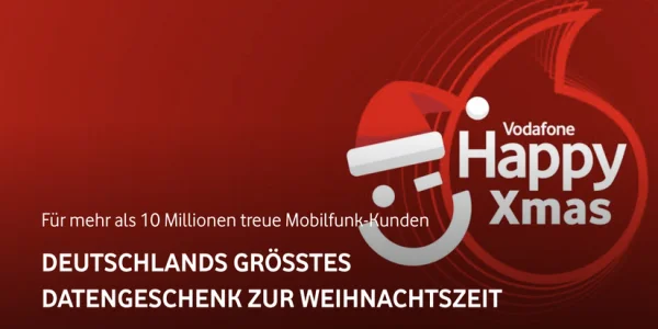 500 GB Datenvolumen kostenlos: Das Datengeschenk von Vodafone kann ab sofort aktiviert werden