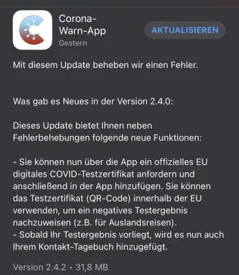 Anleitung: Jetzt können auch COVID-Testzertifikate in der Corona-Warn-App hinterlegt werden