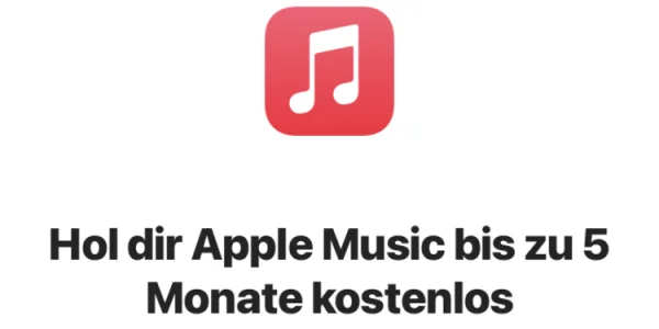 Via Shazam: Apple Music aktuell bis zu fünf Monate gratis sichern