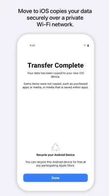 „Auf iOS übertragen“: Apple verbessert die Android-App, viele Neuerungen verfügbar