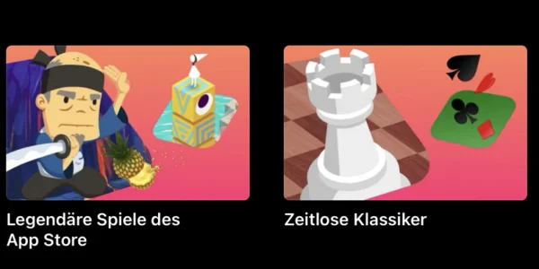 "Legendäre Spiele" & "Zeitlose Klassiker" - Apple Arcade bekommt zwei neue Kategorien