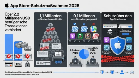 Apple räumt im App Store auf: Milliardenbetrug verhindert