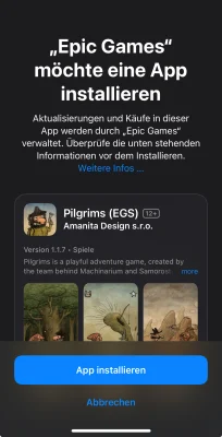 iOS 18.6: So installierst du den Epic Games Store auf deinem iPhone