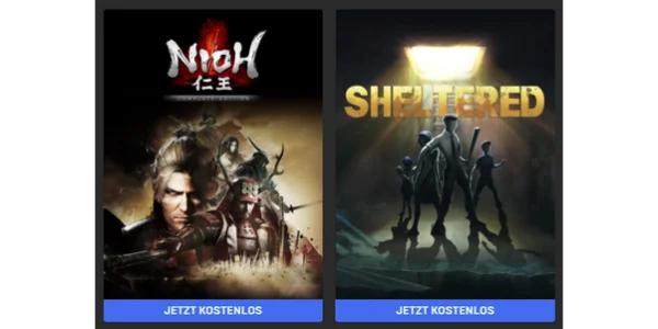 "Nioh: The Complete Edition" & "Sheltered" kostenlos bei Epic