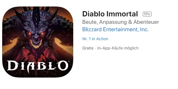 "Diablo Immortal" ab sofort kostenlos für iPhone & iPad erhältlich