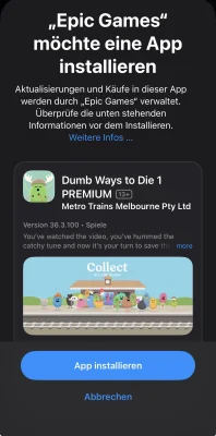 „Dumb Ways to Die“: Epic verschenkt die Vollversion für iOS und iPadOS
