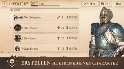 The Elder Scrolls: Blades für iOS kostenlos im App Store erhältlich