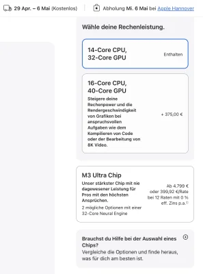Mac Studio & Mac mini: Die Lieferzeiten steigen an. Neue Modelle im Anmarsch?
