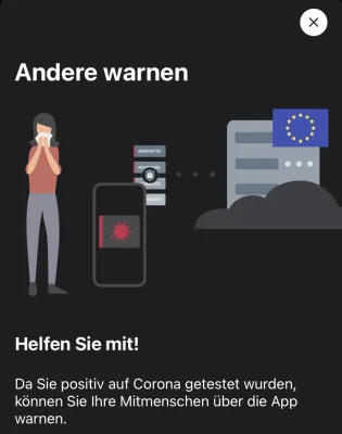 SARS-CoV-2 positiv: So funktioniert das Warnen anderer Nutzer mit der Corona-Warn-App
