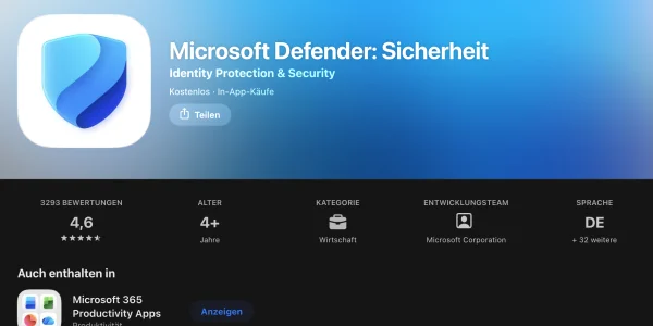 Microsoft Defender: Die Windows-Macher stellen den Support für iOS 16 ein