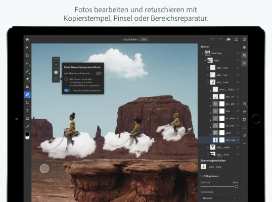 Adobe veröffentlicht Photoshop für das iPad