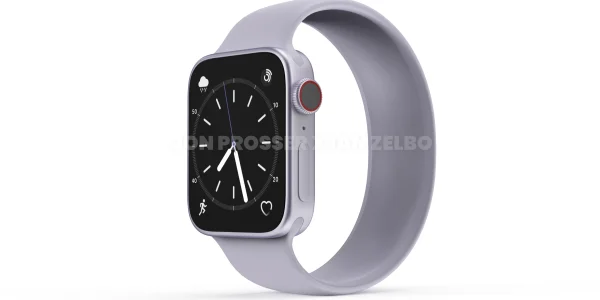 Renderbilder: Apple Watch Series 8 mit "Flat Edge"-Design