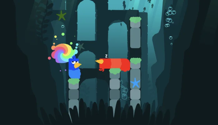 „Snakebird Complete“ für macOS kostenlos im Epic Games Store