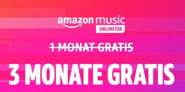 Amazon Music für 3 Monate gratis
