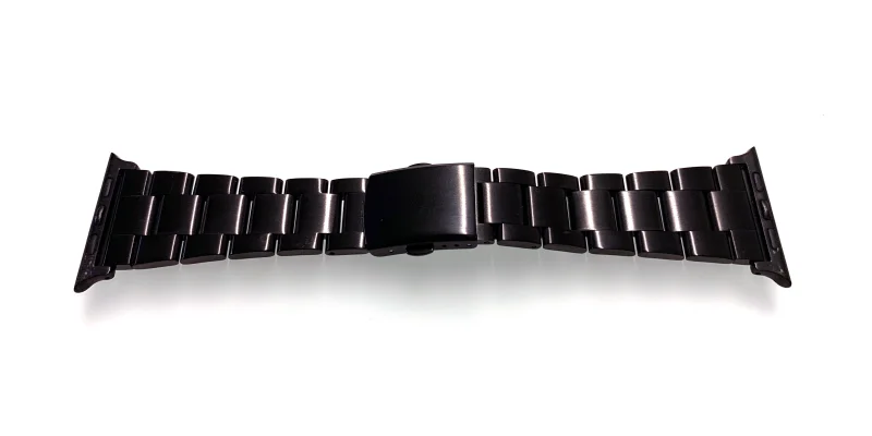 Zwei Edelstahl Gliederarmbänder für die Apple Watch im direkten Vergleich