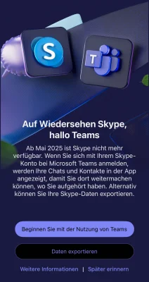 Skype ist offline: Microsoft nimmt den Dienst vom Netz