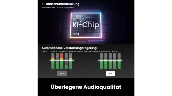 Insta360 Mic Pro: Lavalier-Mikrofon mit E-Ink-Display und 32-Bit-Float-Audio