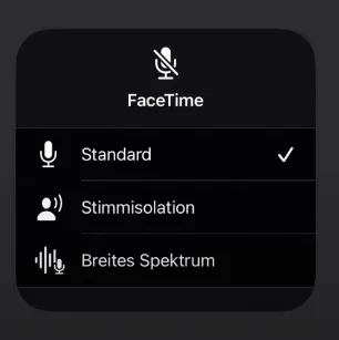 Praxistipp für Telefonate: Mikrofon- und Kameramodus in FaceTime ändern