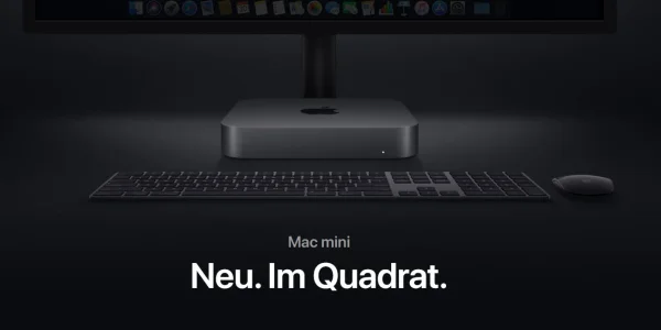 Doppelter Speicherplatz: Aktualisierter Mac mini ab sofort erhältlich