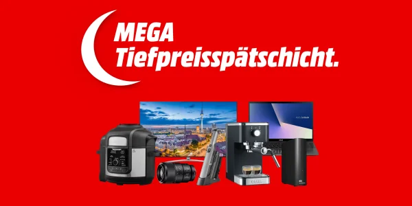 Mega Tiefpreisspätschicht bei MediaMarkt mit vielen Angeboten