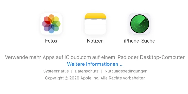 Apple aktualisiert iCloud․com für iOS- & Android-Nutzer